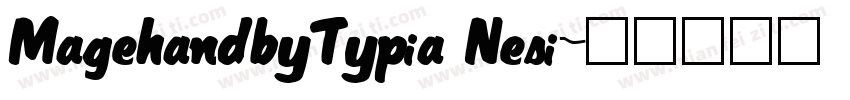 MagehandbyTypia Nesi字体转换